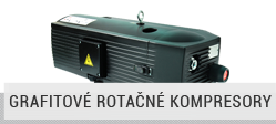 Grafitové rotačné kompresory