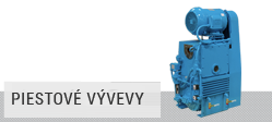 Piestové olejové vývevy 