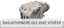 Dvoustupňové olejové vývěvy 