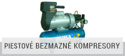 Piestové bezolejové kompresory PUMA
