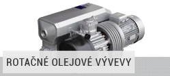 Rotačné olejové vývevy