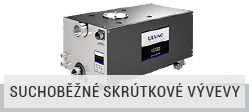 Suchobežné skrutkové vývevy ULVAC