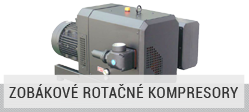 Zobákové rotačné kompresory
