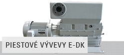 Pístové vývěvy Leybold E / DK