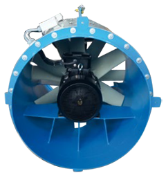 Axiálne ventilátory Elektror HAFC